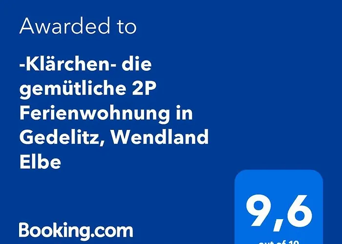 -klaerchen- Gemuetliche 2p In Gedelitz, Wendland Elbe Lägenhet